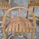 Set of 3 Almillmö bar stools, vintage German design from the 1980s.