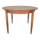 Scandinavian extendable round table