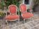 Pair of authentic Louis XV period armchairs