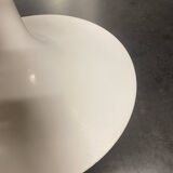 2x Eero Saarinen Tulip Stools black leather Knoll