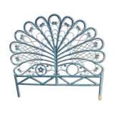 Rattan headboard