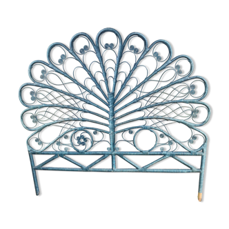 Rattan headboard