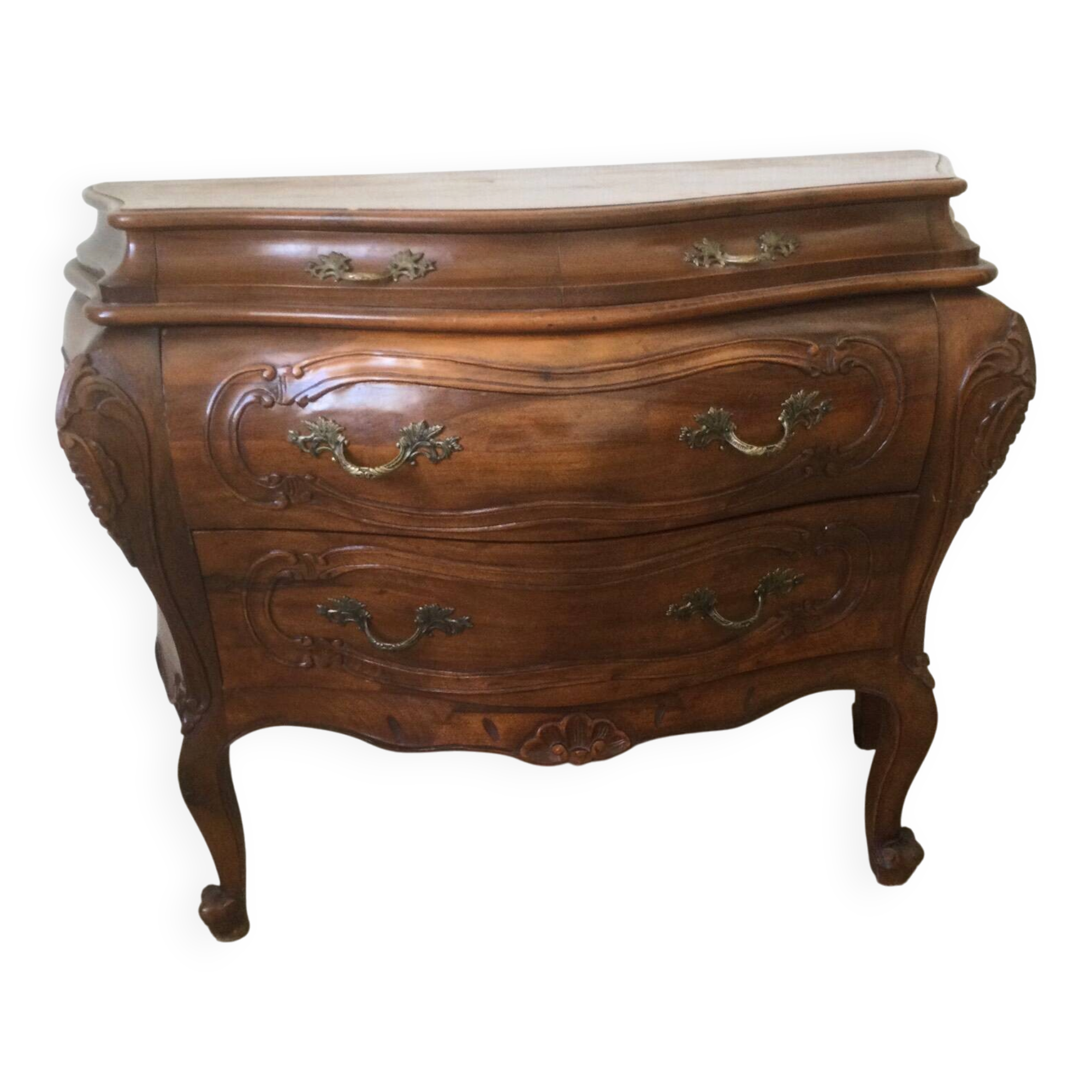 Commode sauteuse galbée
