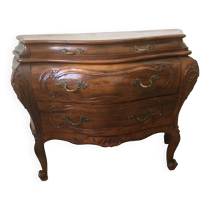 Commode sauteuse galbée