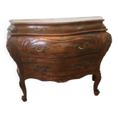 Commode sauteuse galbée