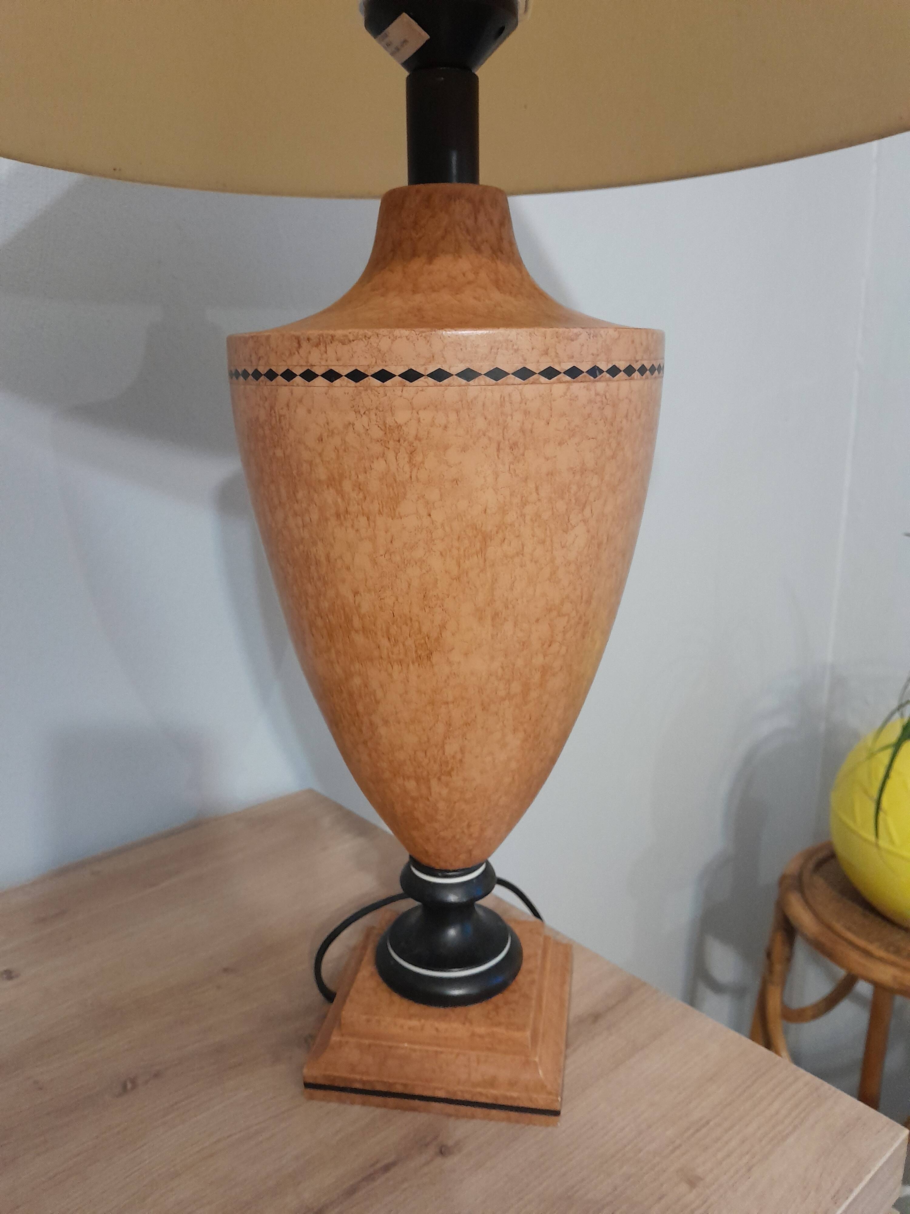 Vintage desk table lamp le dauphin