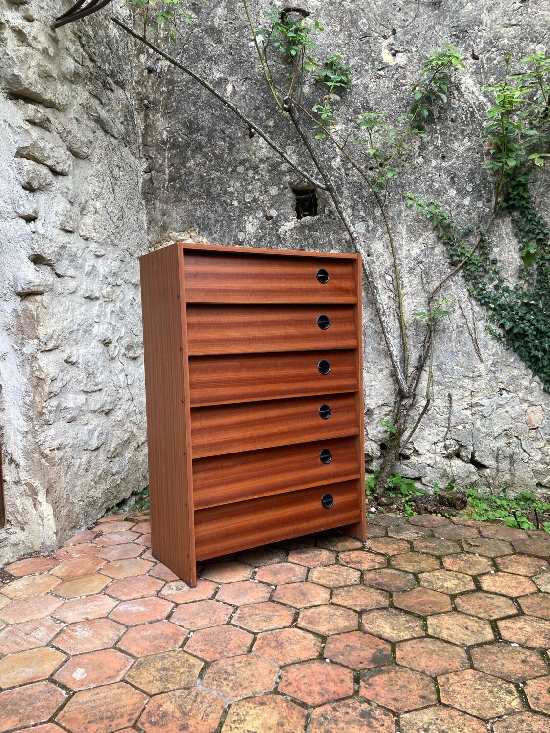 Vintage shoe cabinet