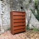 Vintage shoe cabinet