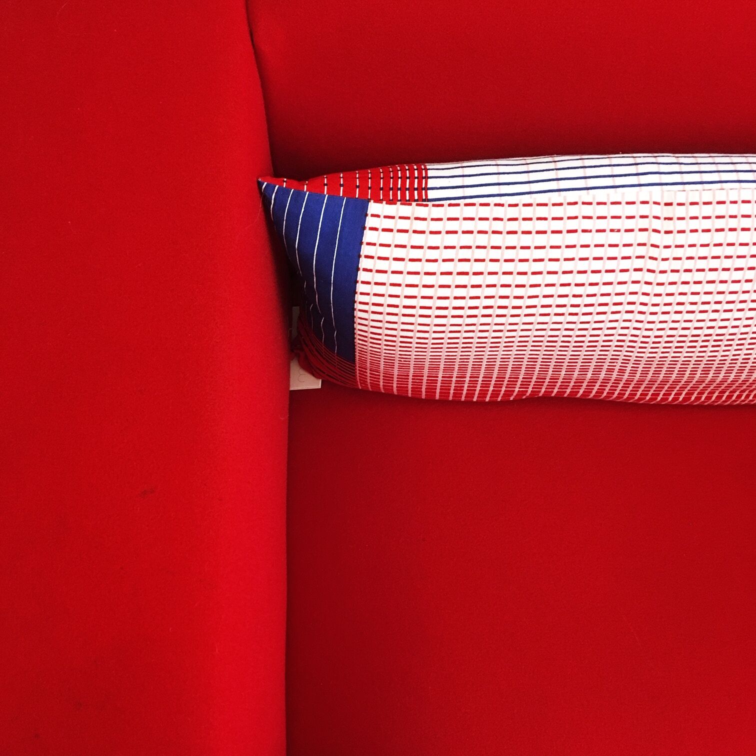 Red sofa Allen MDF Italia by Bruno FATTORINI 1998