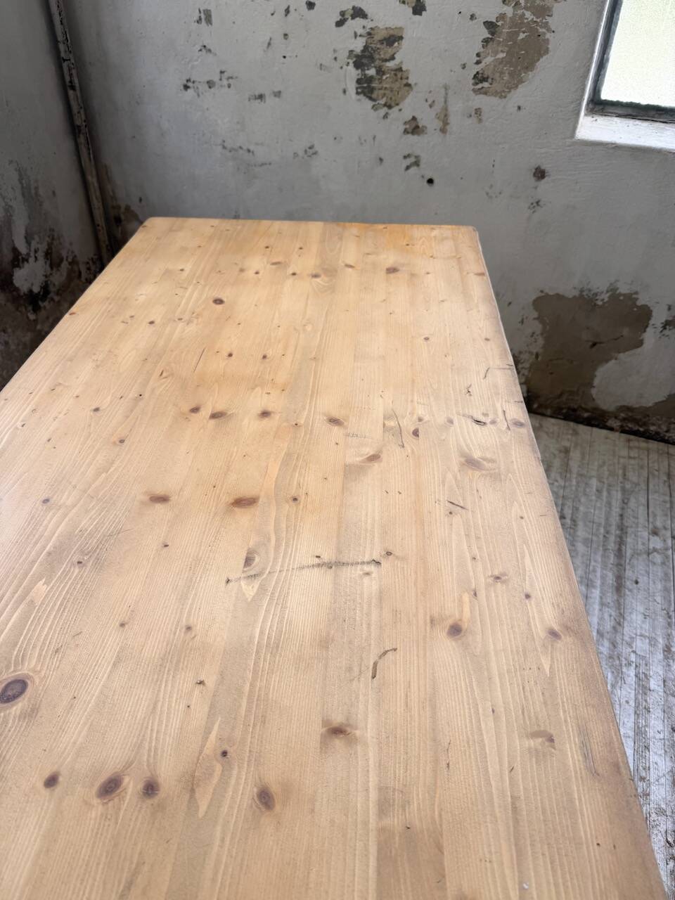 Perriand mountain furniture pine dining table