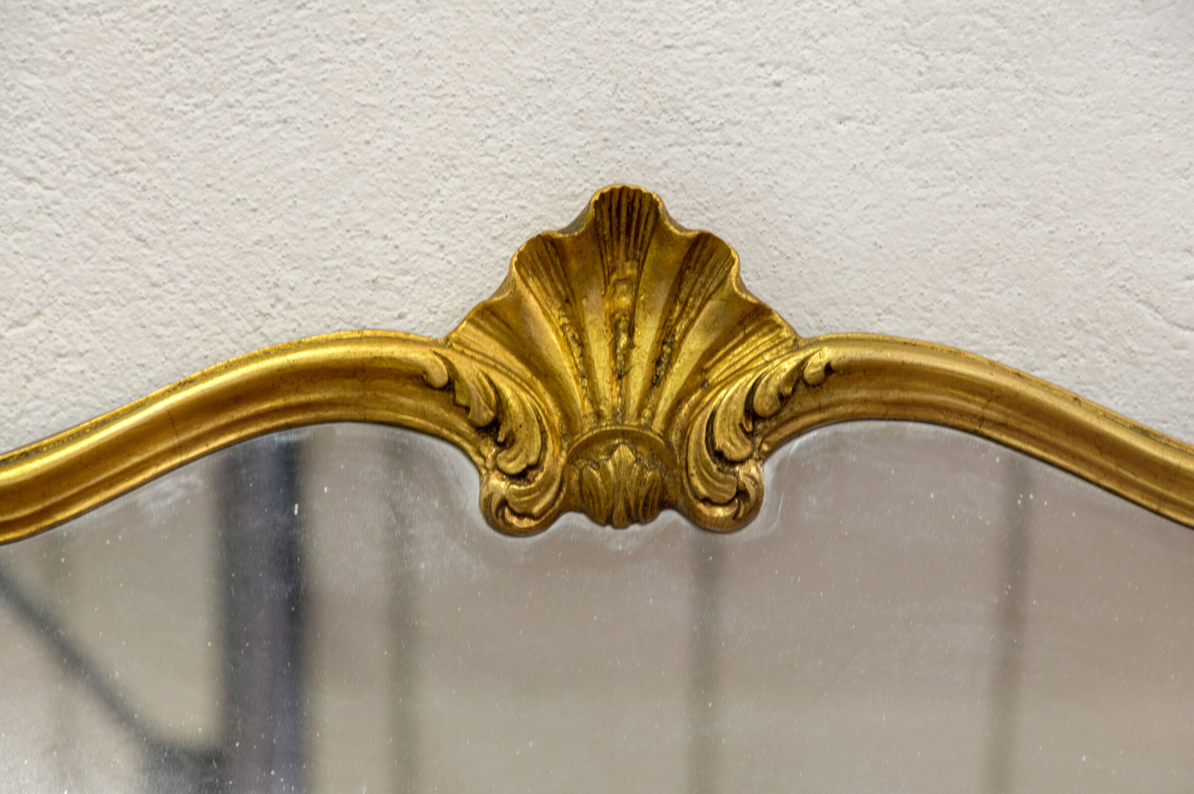 Miroir doré de style baroque 78x61cm