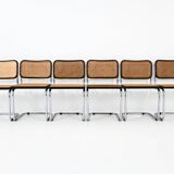 Set of 6 Dining Chairs Style B32 by Marcel Breuer