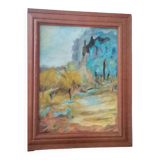 Oil on canvas