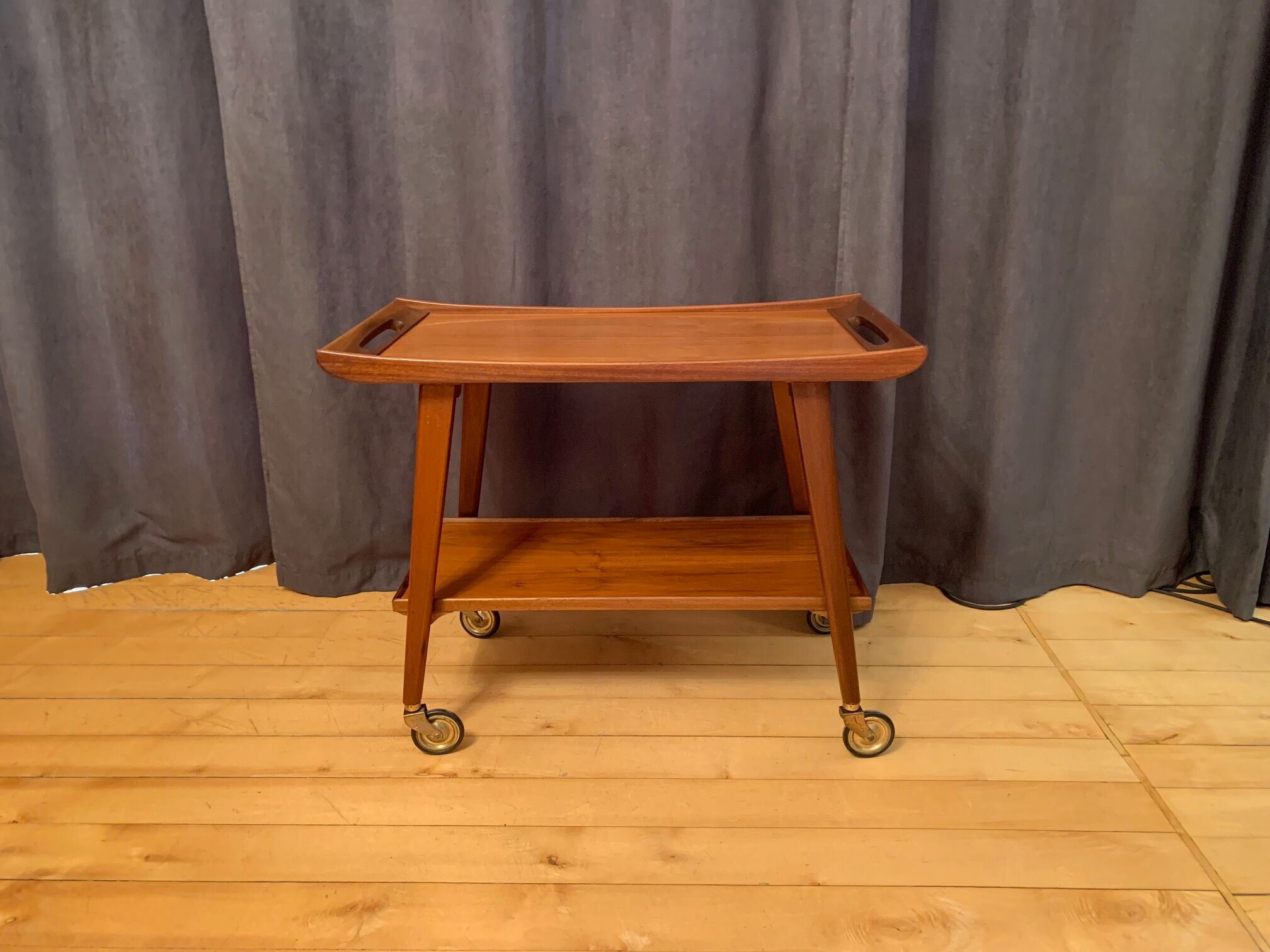 Opal Kleinmöbel bar cart, Germany, 1960s.
