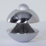 Chrome wall or table lamp by klaus hempel for kaiser leuchten, 1970s