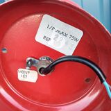 Red wall lamp 1960