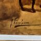 J. Verulpens « L’Auberge ». Peinture grand format.