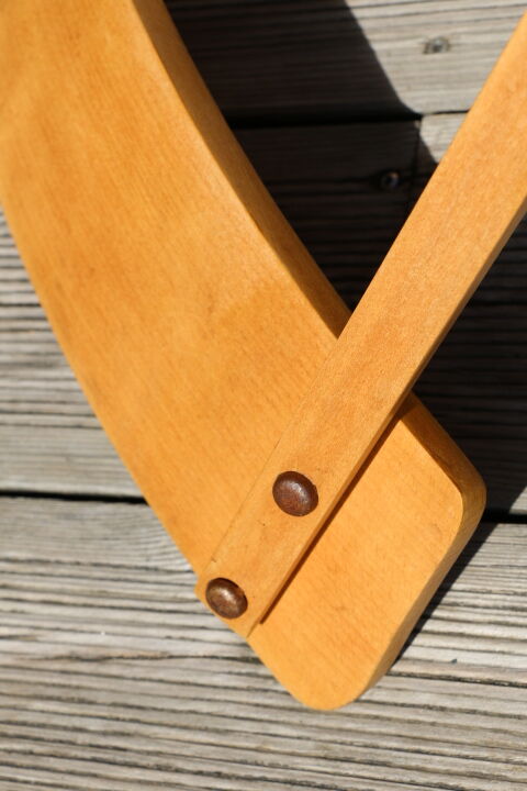 2 chairs 1950 light beech