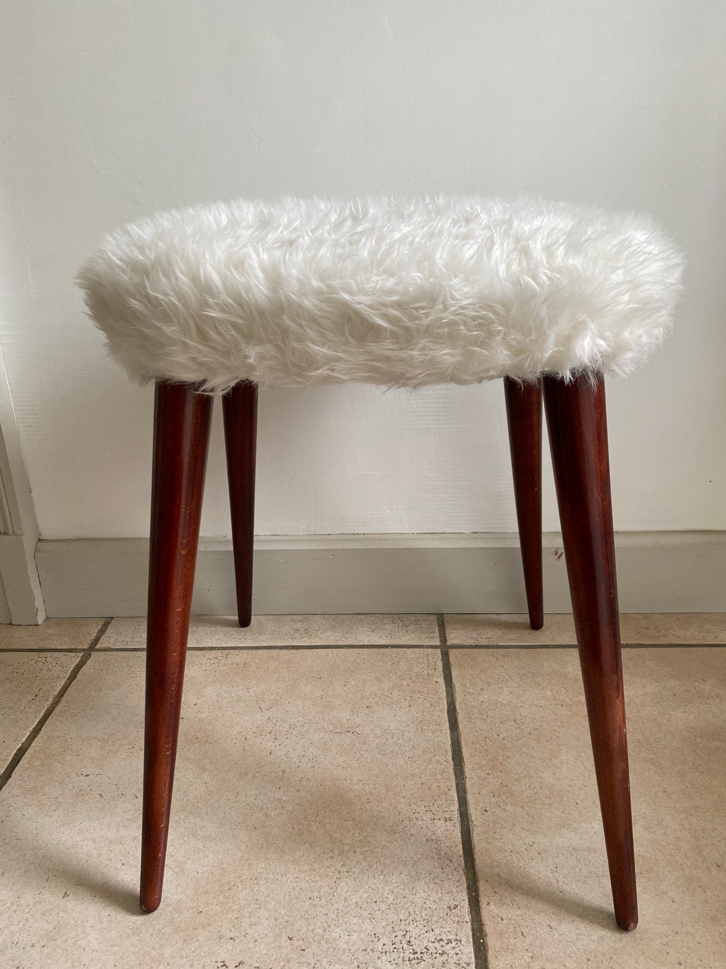Vintage pouf mmoute