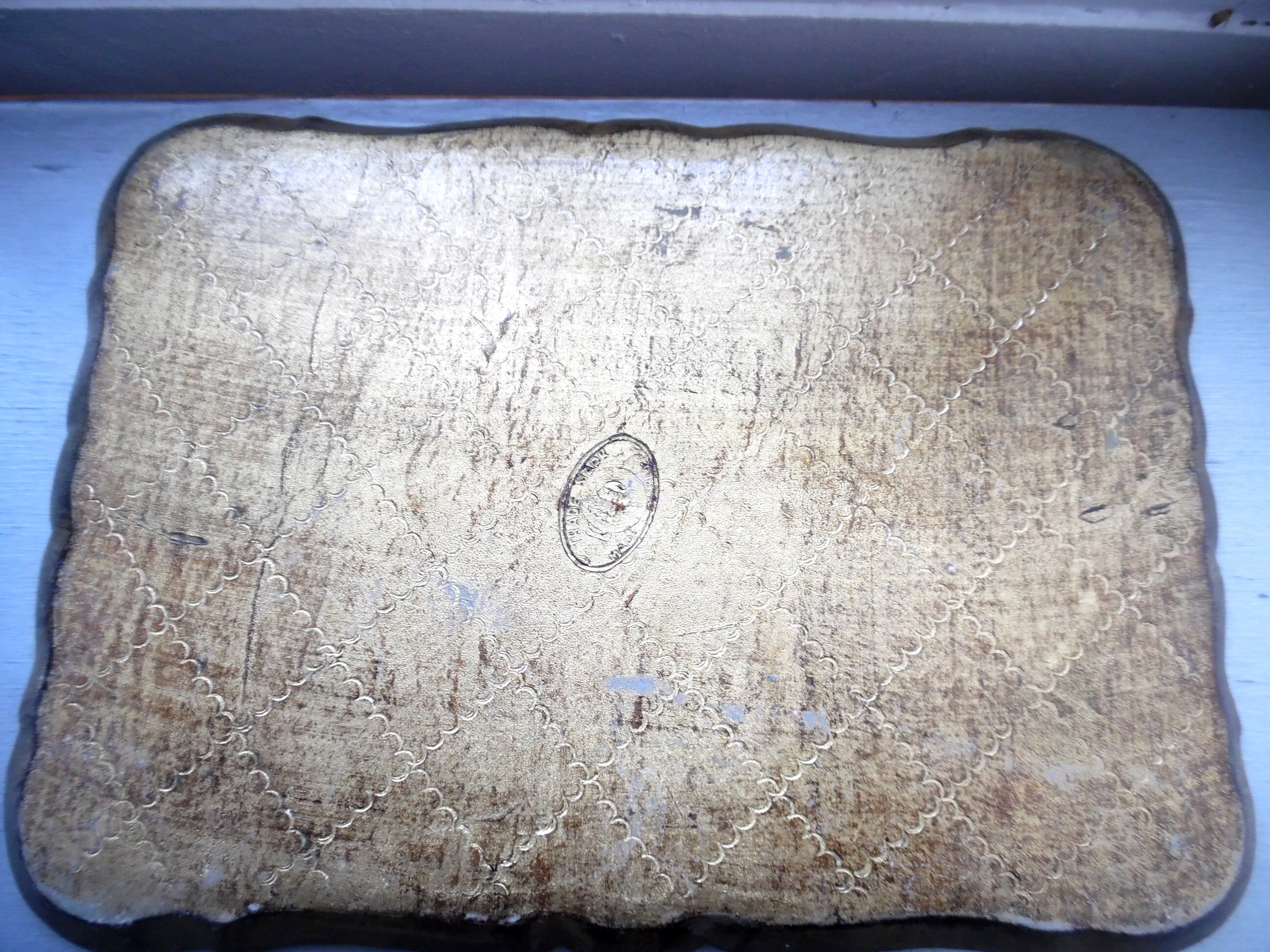 Florentine serving tray