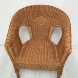 Vintage rattan garden set