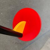 Postmodern wooden plant stand or side table