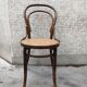 Chaise bistrot ancienne en bois courbé modèle18  Thonet