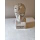 Cracked earthenware phrenology bust by Fowler