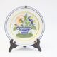 Antique plate in faience, 19th