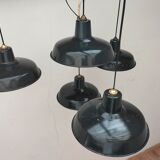 Set of 5 hanging lamps