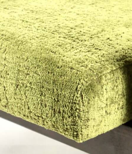 Vintage armchair in green olive, 1970s