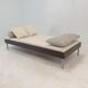 Wengé Daybed with Dedar Cushions and Bolster, 1970s