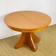 Vintage Scandinavian round dining table