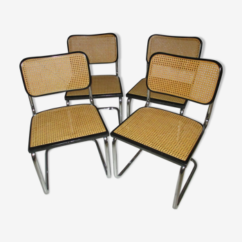 4 Chair Suite Cesca B32 by Marcel Breuer 1980