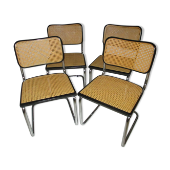 4 Chair Suite Cesca B32 by Marcel Breuer 1980