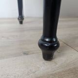 Mid Century Italian Dresser with Blue Glass Work and Four Drawers, 1960