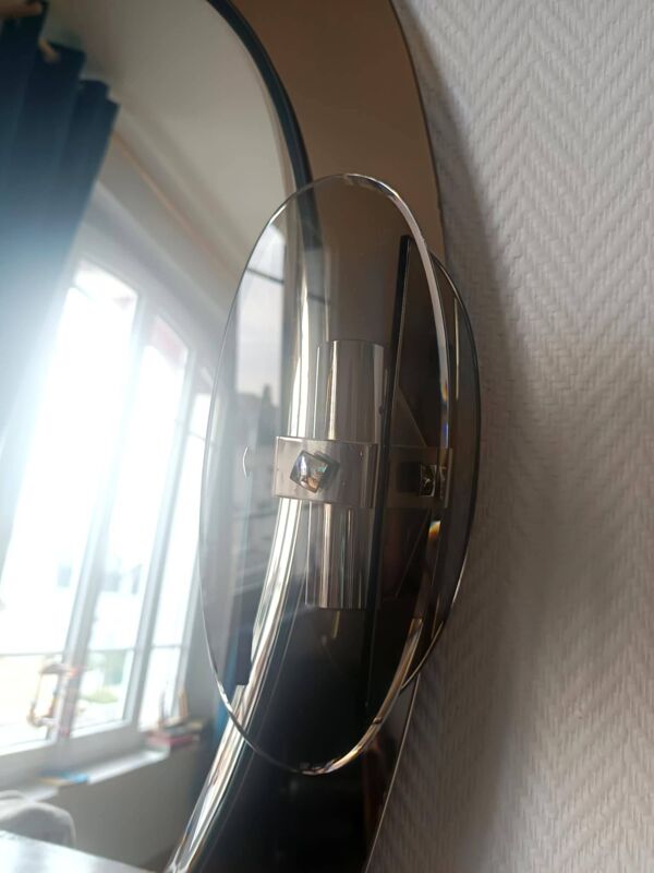Miroir space age ISA Italie 1980