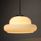 Mid-Century Chrome Pendant, 1960s, Czechoslovakia