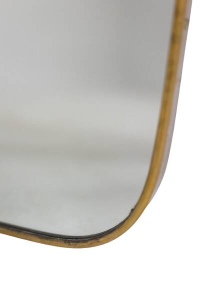 Paire de miroirs de forme « chapeau de gendarme », années 1970