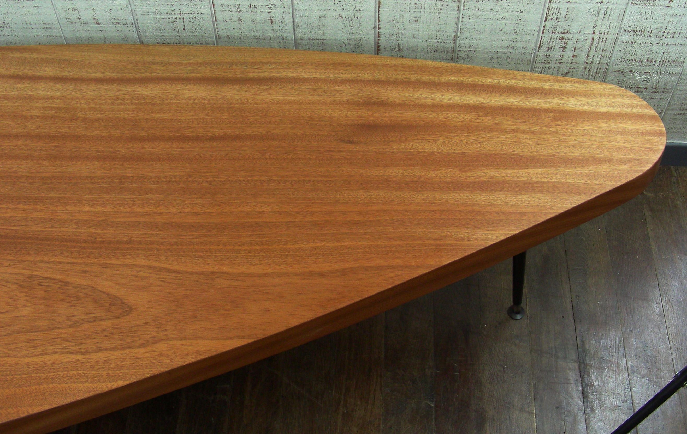 large coffee table solid wood vintage coffee free form