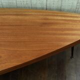 large coffee table solid wood vintage coffee free form