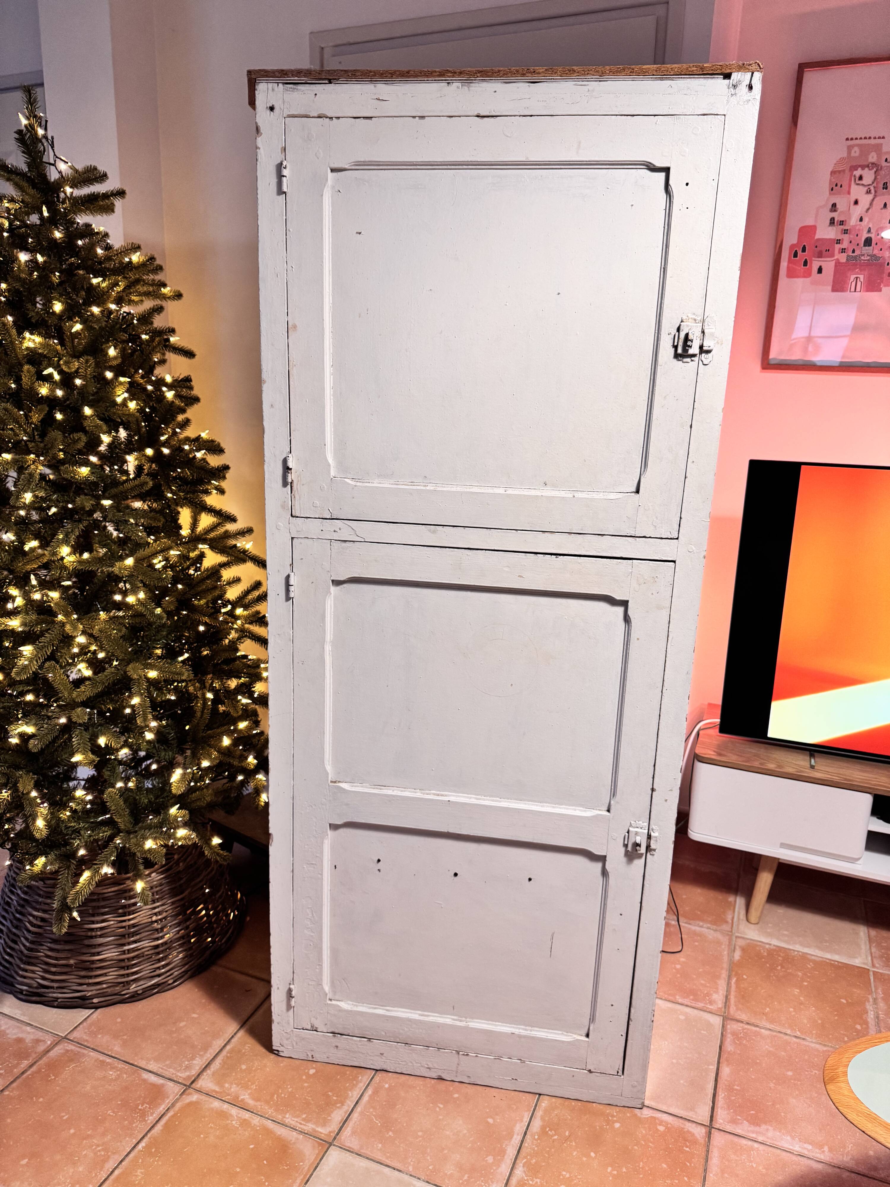 Workshop furniture, trade furniture, Parisian style storage cabinet