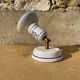 4 faience and brass ball and ball wall lamps - made in Italy