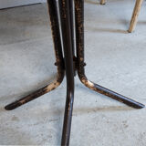 Metal bistro table Tolix circa 1950