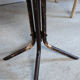 Table de bistrot en métal Tolix circa 1950