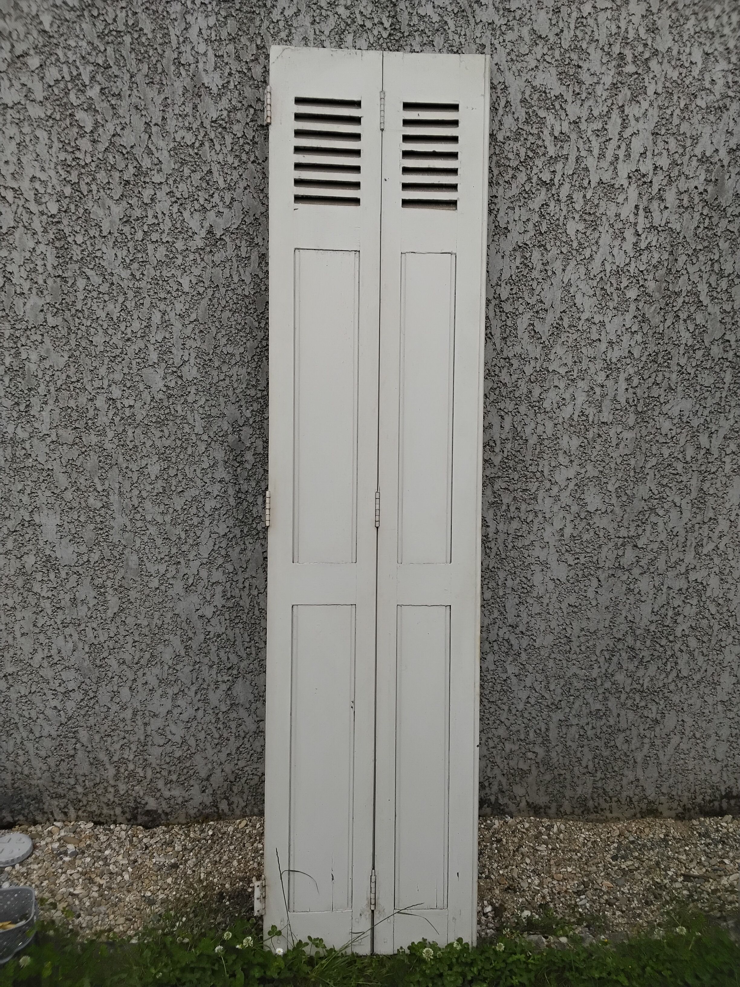 Pair of old shutters/blinds