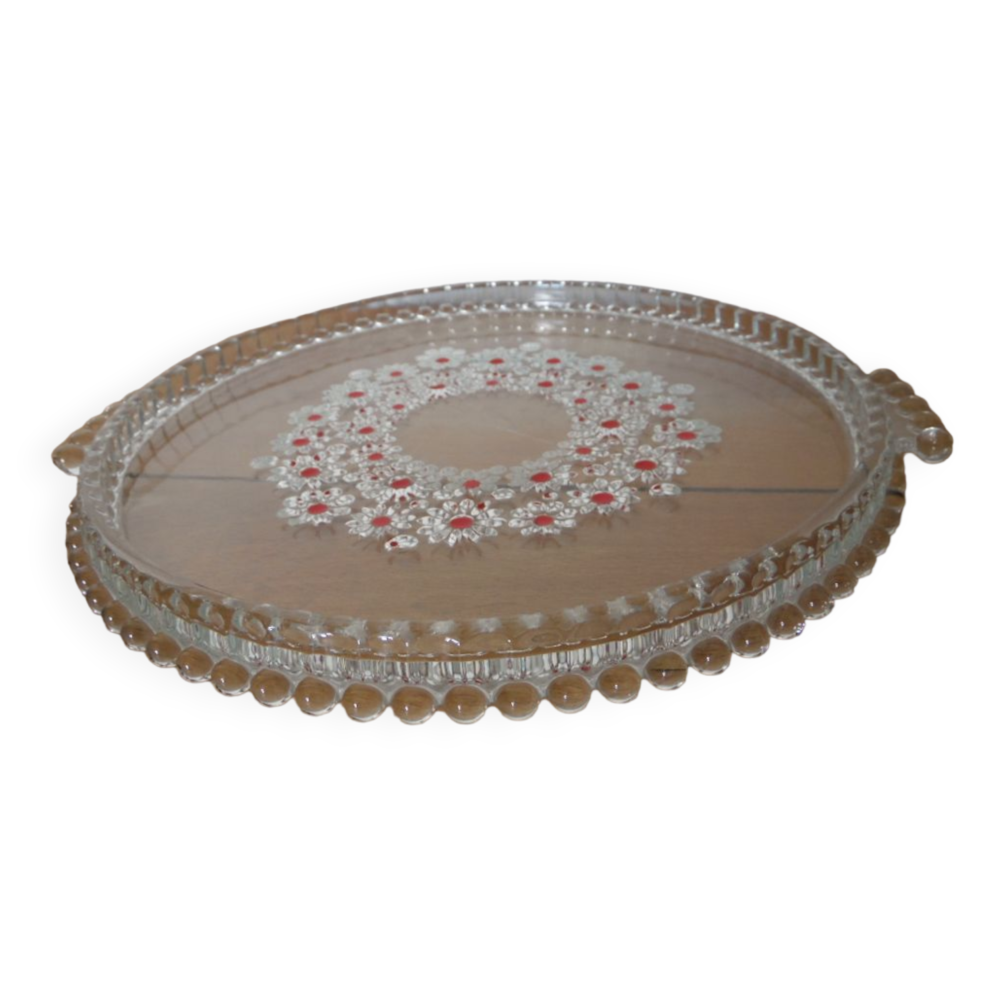 Fabiola crystal dish Walther glass