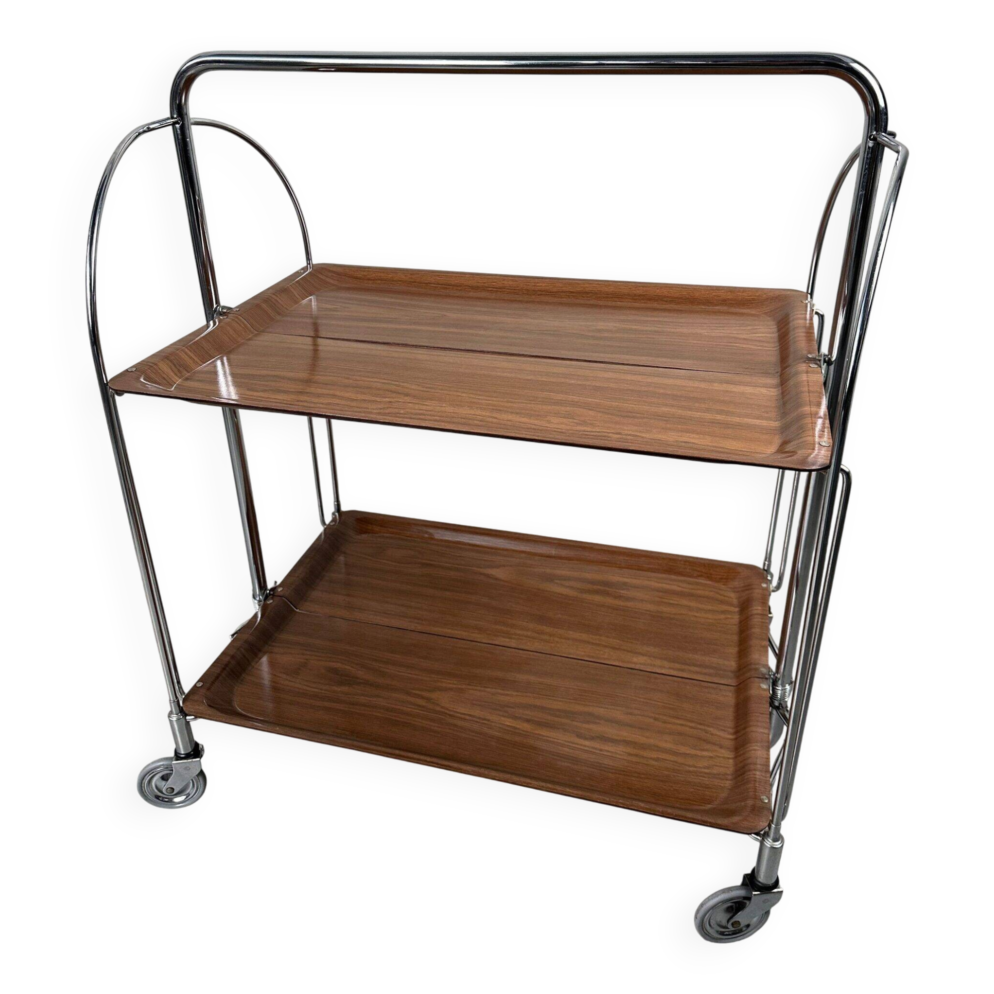 Vintage foldable serving trolley – Gerlinol