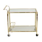 Hollywood Regency Trolley Bar Furniture Faux Bamboo Orsenigo Italy