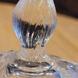 Pressed glass bonbonnière